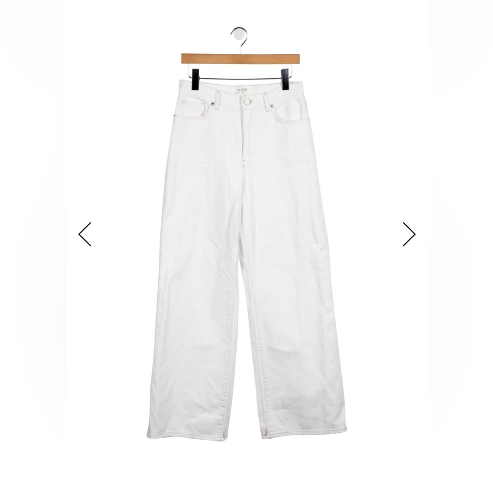 La Ligne Women's Flare White Jeans